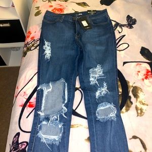 Beach Bum fashion nova dark wash jeans